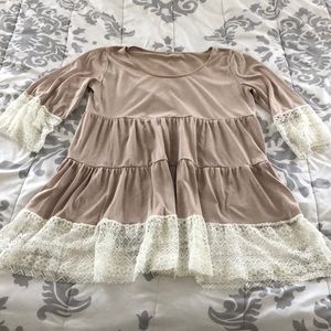 Blush tunic